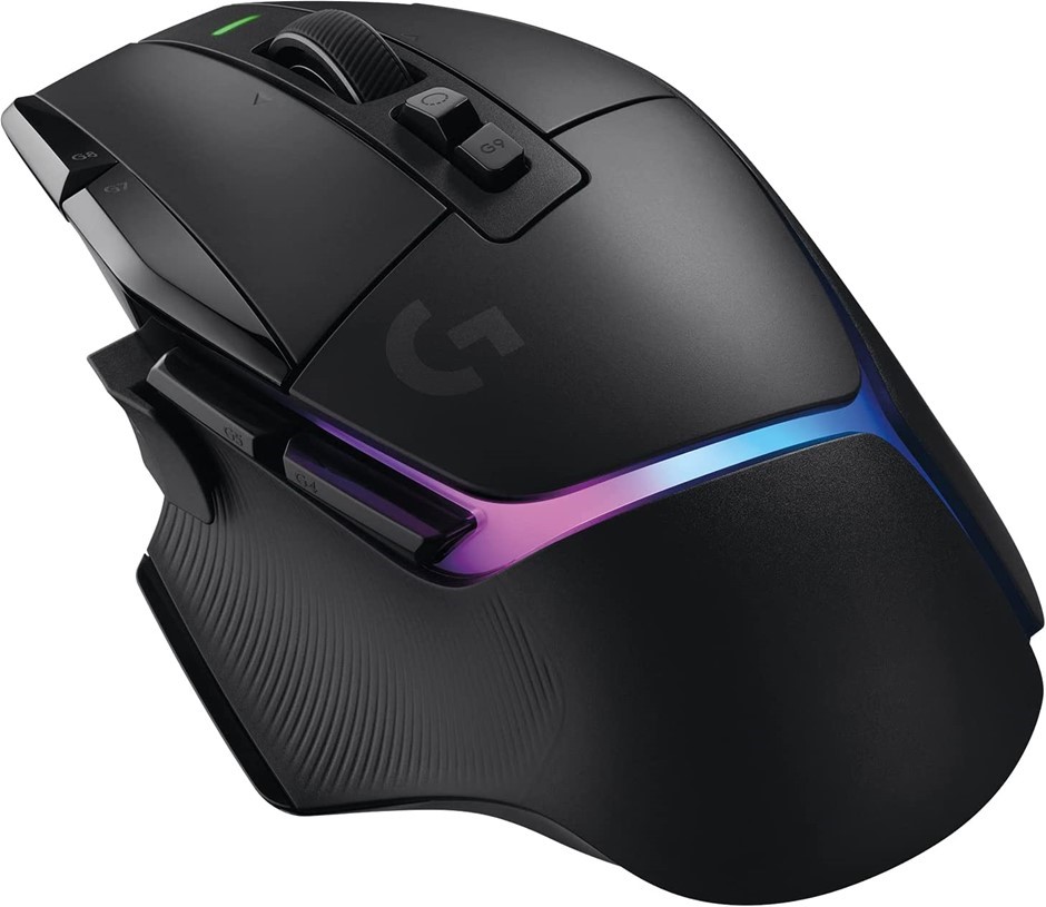 LOGITECH G502 X Plus Lightspeed Wireless RGB Gaming Mouse, Black. NB: Minor