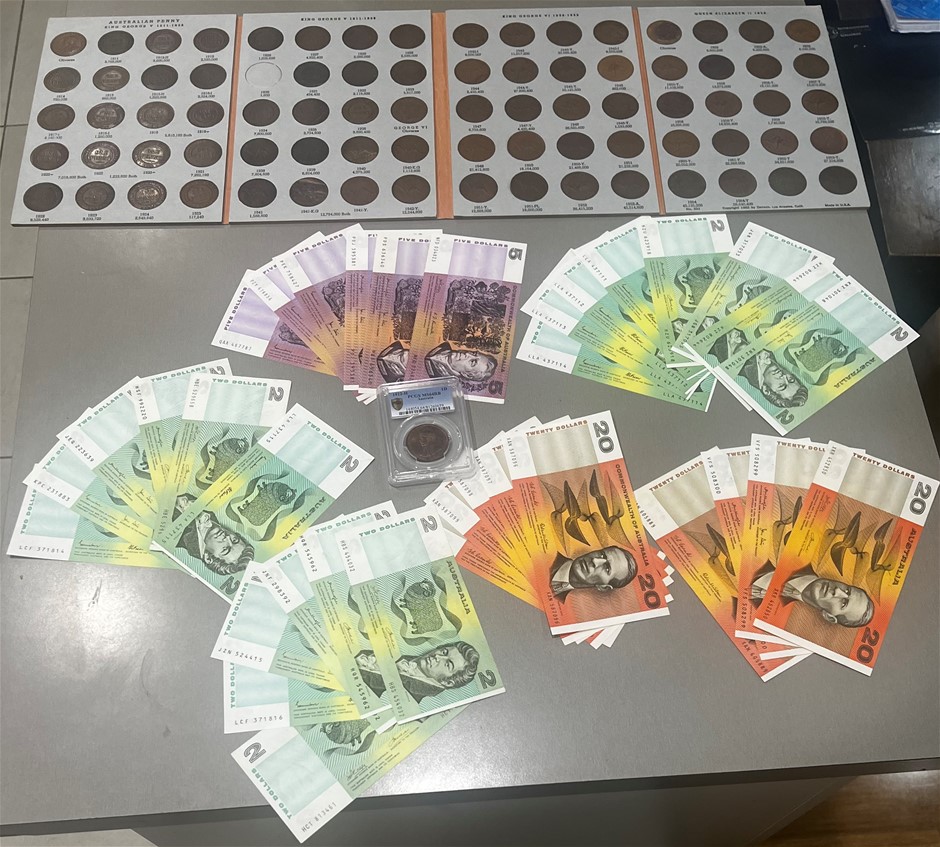 Extremely Rare Coin & Note Collection