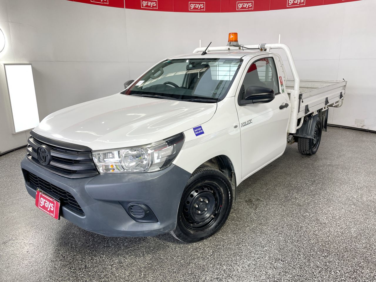 2016 Toyota Hilux 4X2 WORKMATE Diesel Manual Cab Chassis