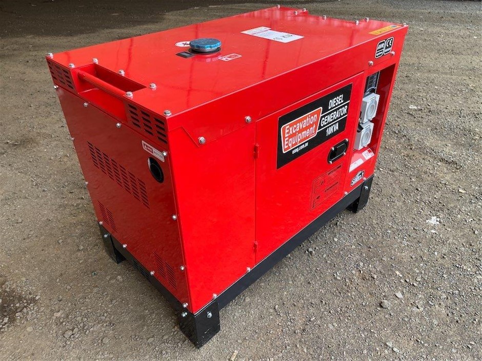 Unused 2024 10kVA Generator with ATS Auction (0014-7053332) | Grays ...