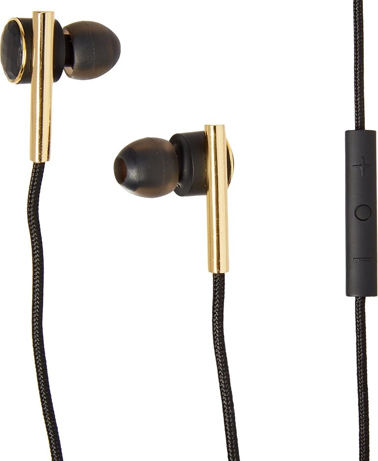 CAEDEN Linea Nº2 In Ear Headphone - Faceted Carbon/Gold. Buyers Note - Dis