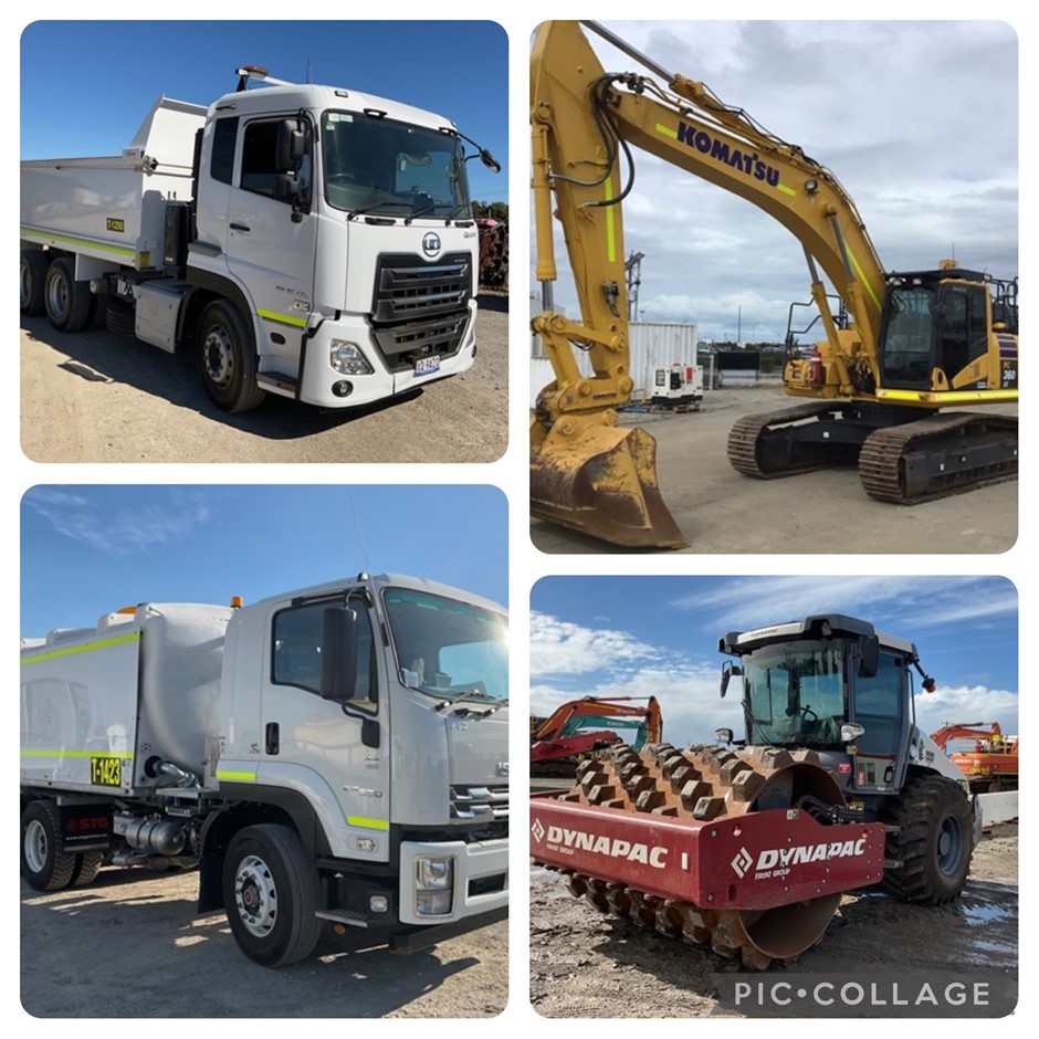 MAJOR EVENT: Late Model Earthmoving & Transport Equipment