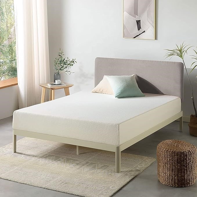 ZINUS Queen Mattress | 7-Zone Green Tea Pressure Relief Memory Foam Firm Fe