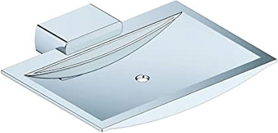 2 x METHVEN Waipori Soan Dish Holder, Chrome.