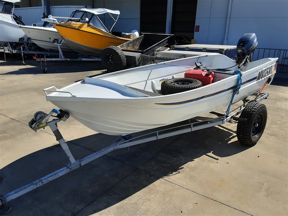CLARK OPEN/DINGHY/RUNABOUT - NO RESERVE