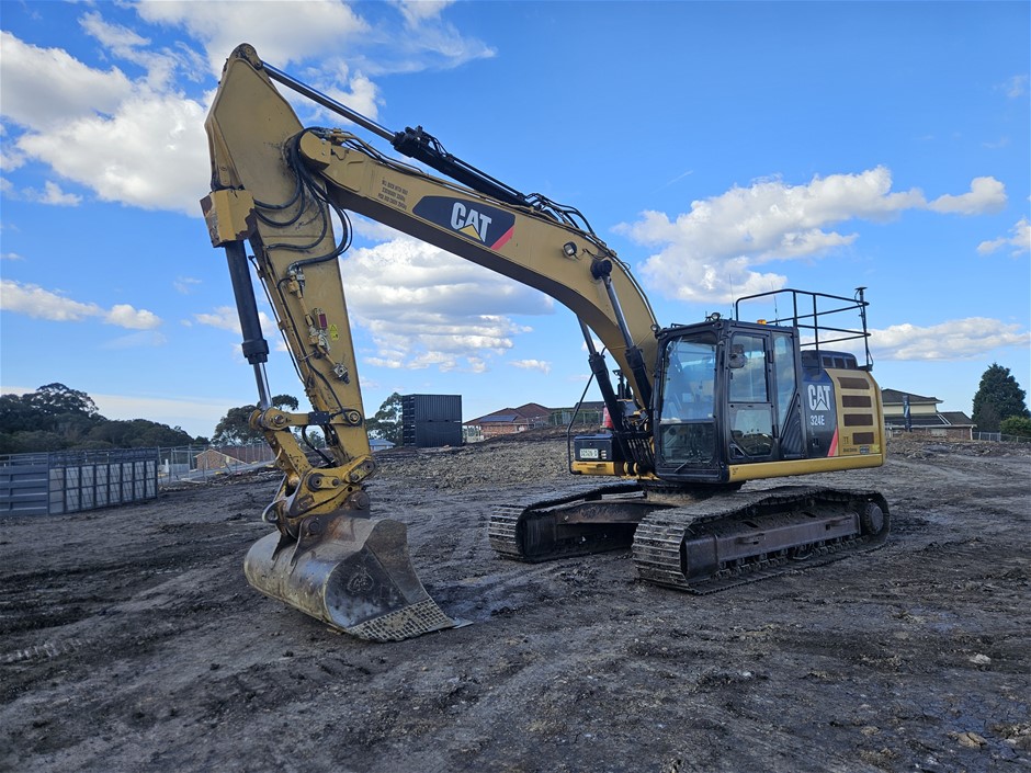 2017 CAT 324EL Excavator Auction (0020-5057512) | Grays Australia