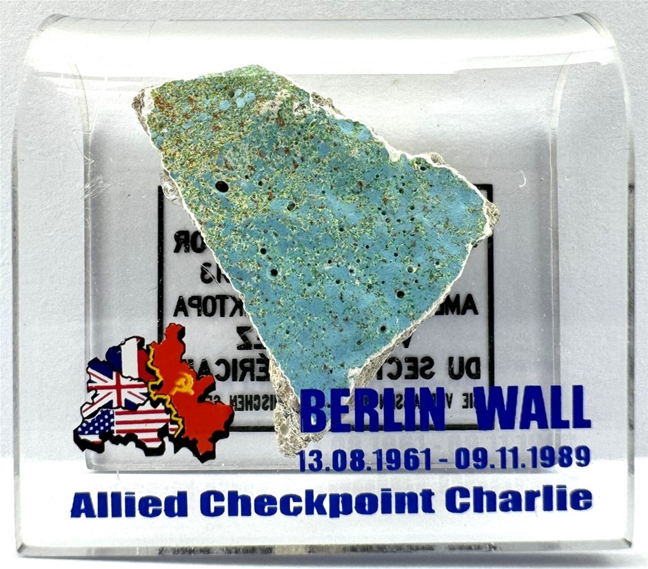 No Reserve Berlin Wall Fragments