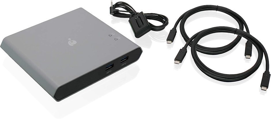 KVM 2-Port USB-C - IOGEAR 2 USB-C/Thunderbolt 3 Devices - 2 USB 3.1, Up to