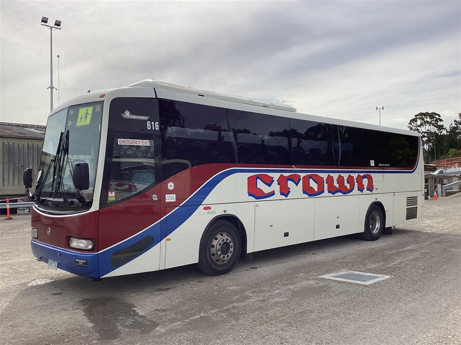 Mercedes and Mitsubishi Commercial Passenger Busses