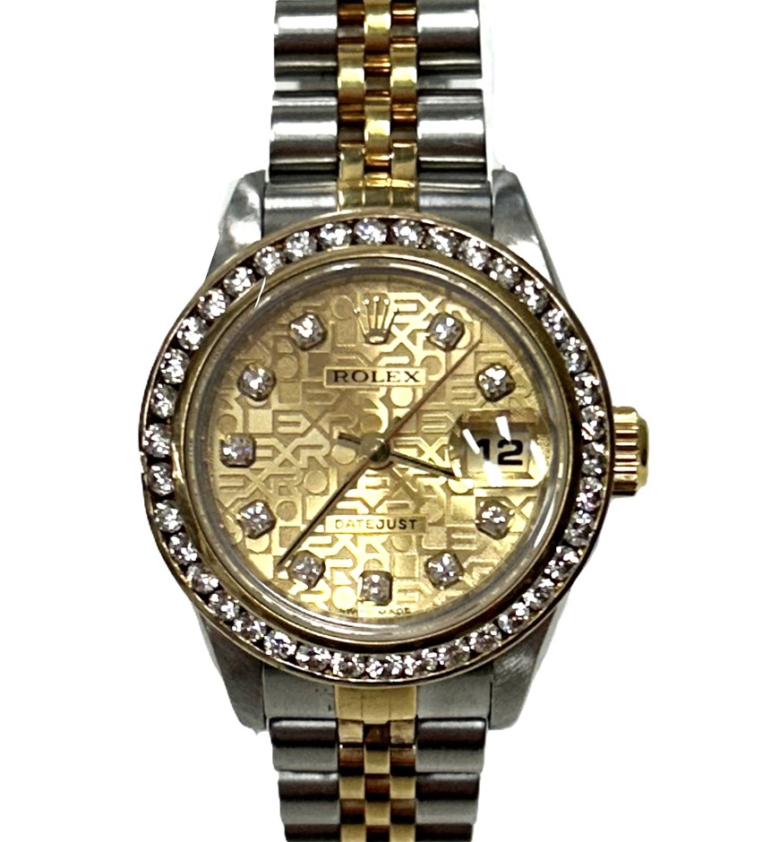 ROLEX Datejust 26 Diamond Ladies Watch, model 79173