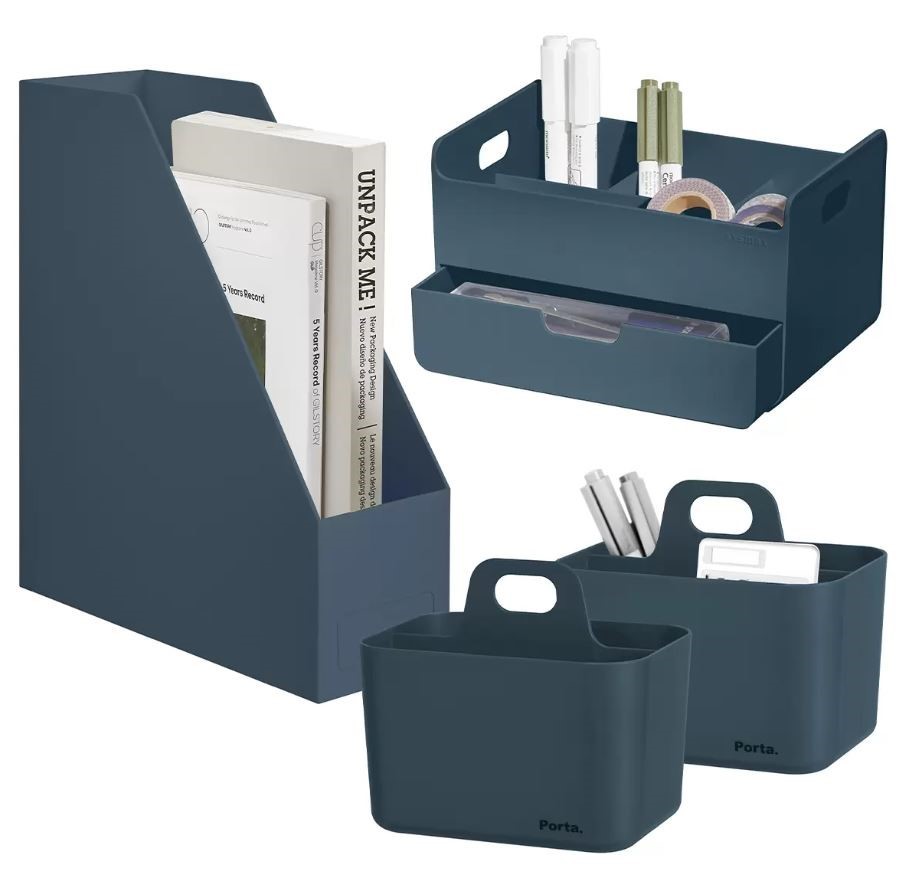 LITEM 4pc Desk Organizer Set.