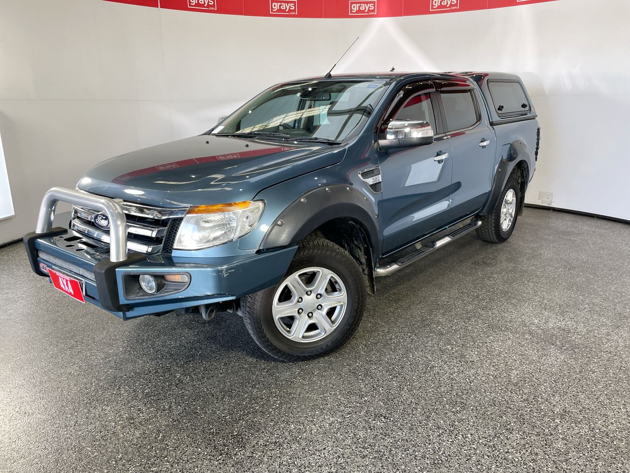 2012 Ford Ranger XLT 4X4 PX Turbo Diesel Automatic Dual Cab Auction ...