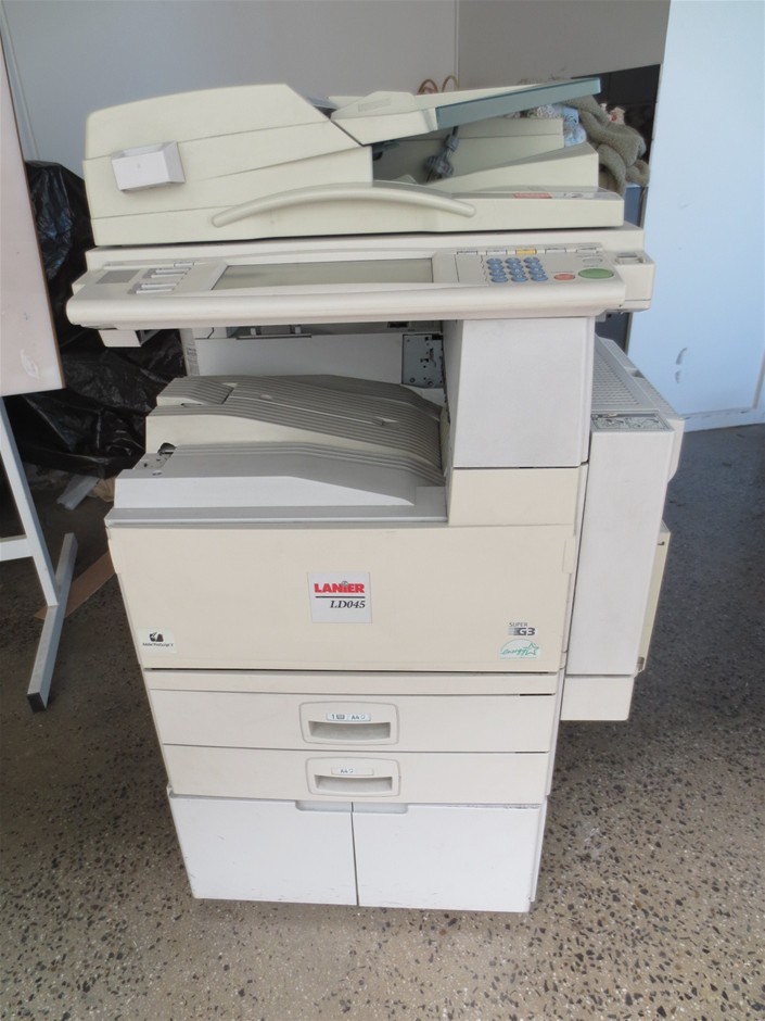 Lanier LD045, copy, print, scan, Auto doc feeder Auction (00133004430
