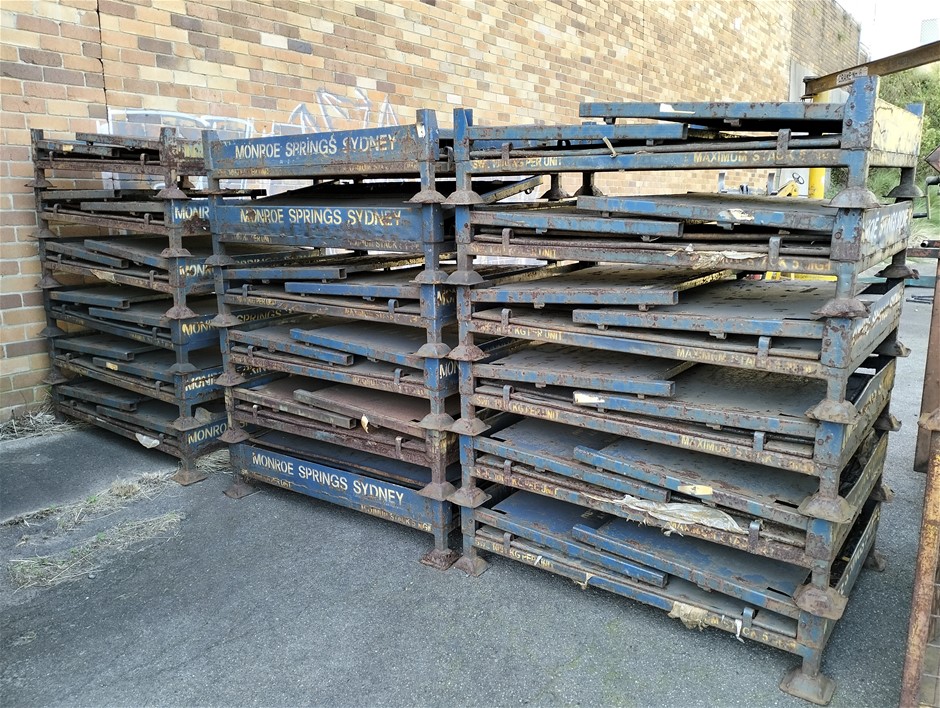 Foldable steel cages x 35 units available Auction (0102-5057813 
