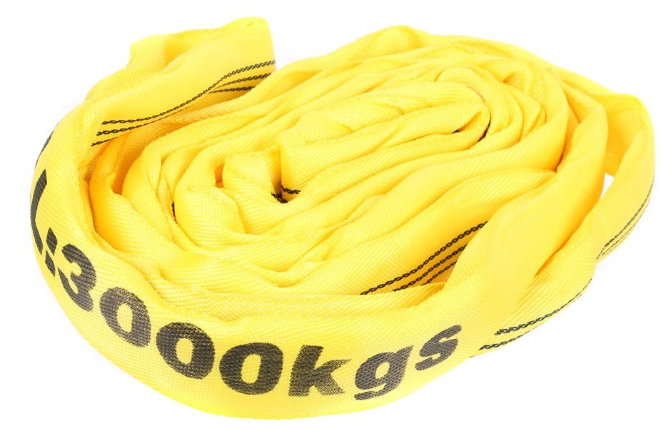 Round Lifting Sling, WLL 3000kg x 2.5M (With Test Cert). Buyers Note - Dis