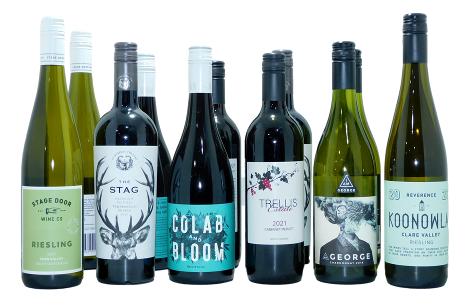 Mixed Aussie Red & White Pack #7 (12x 750mL)