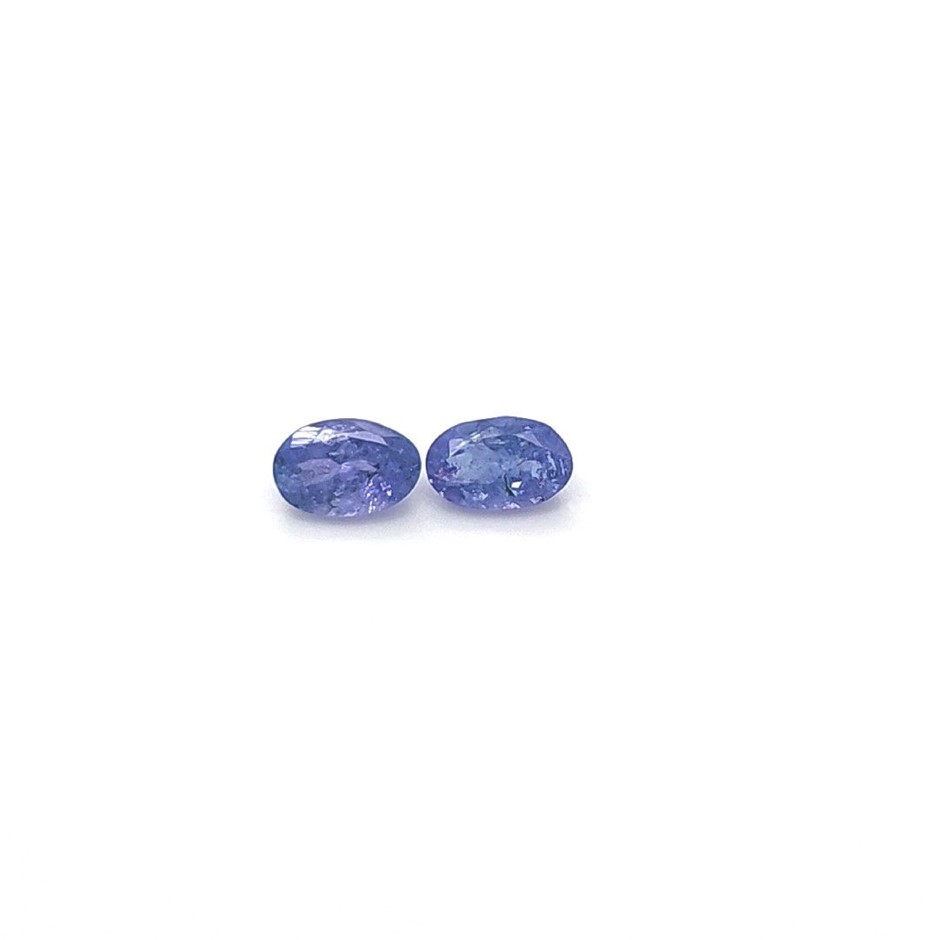 0.92 Ct - Pair of Tanzanite