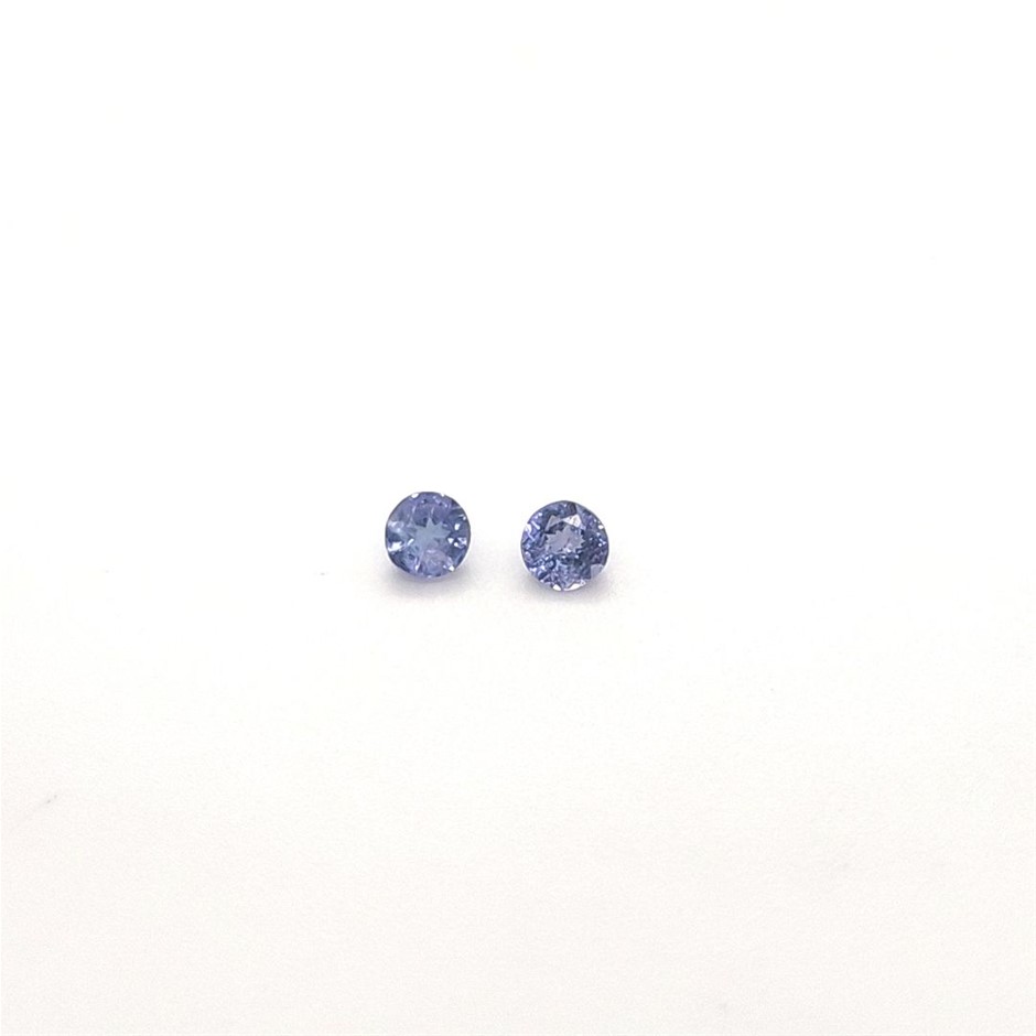 0.56 Ct - Pair of Tanzanite