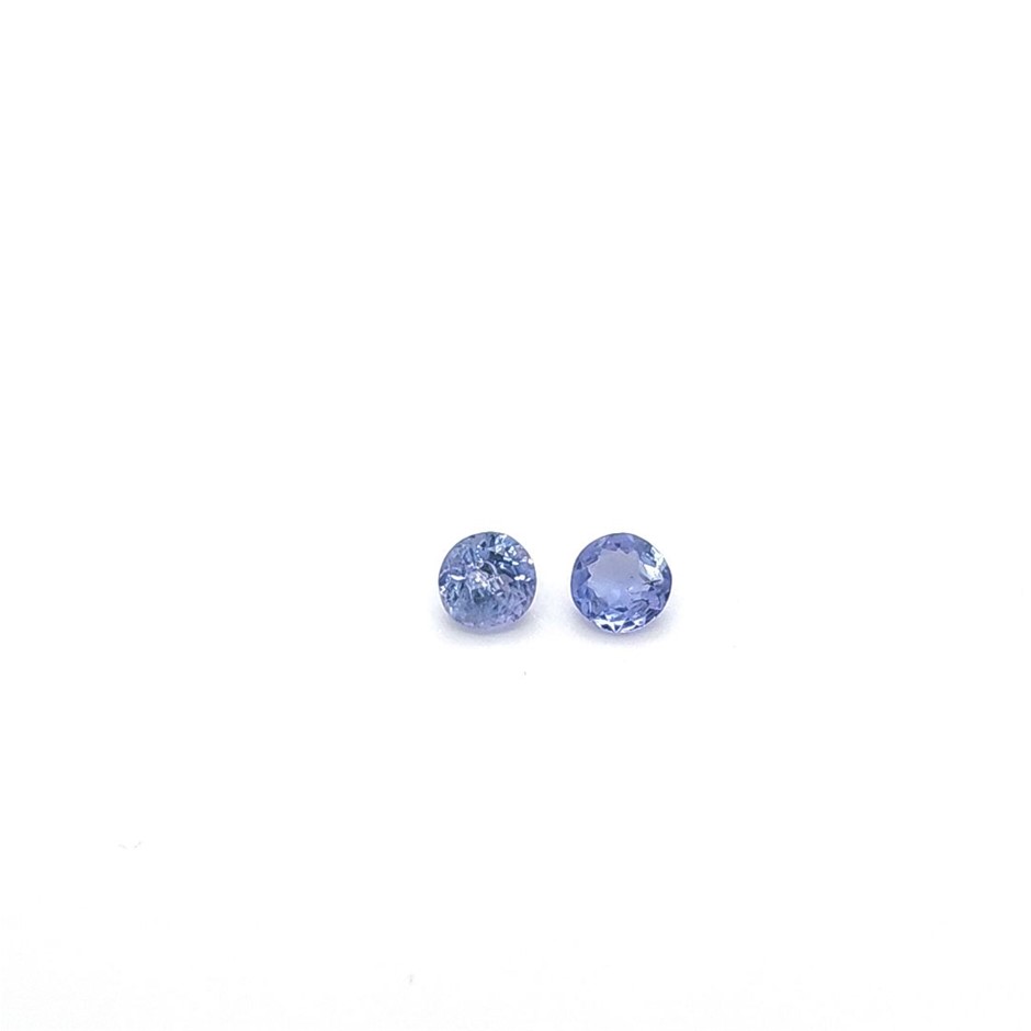 0.51 Ct - Pair of Tanzanite