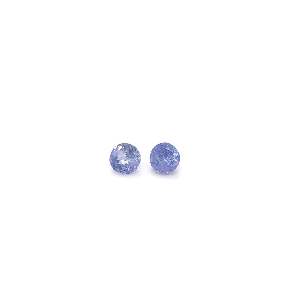 0.55 Ct - Pair of Tanzanite