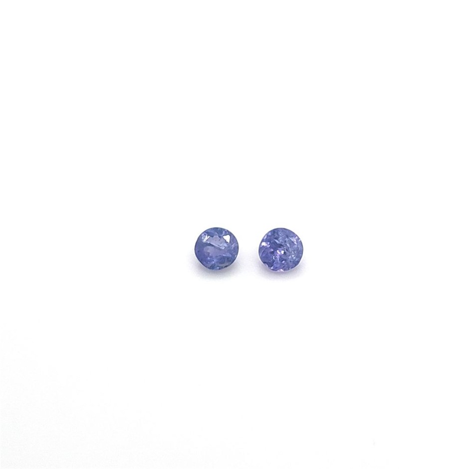 0.52 Ct - Pair of Tanzanite