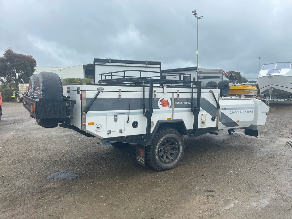 2021 EZYTRAIL LINCOLN LX MK3 CAMPER TRAILER - NO RESERVE 