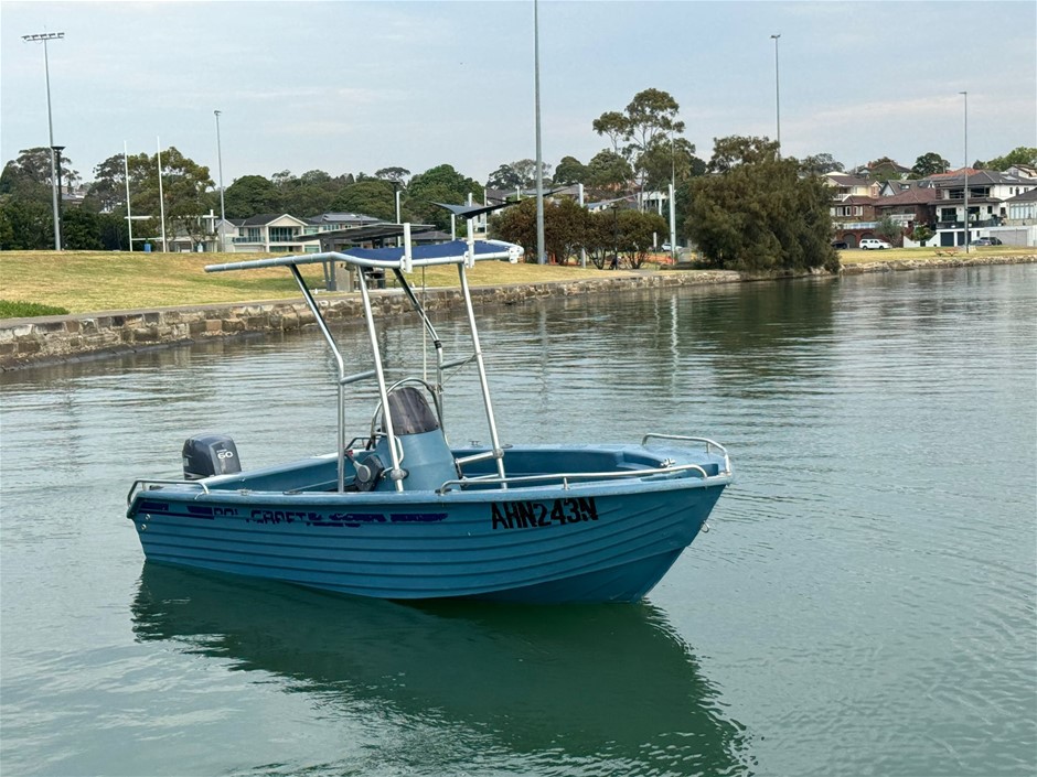 POLYCRAFT 4.80 BRUMBY CENTRE CONSOLE- NO RESERVE