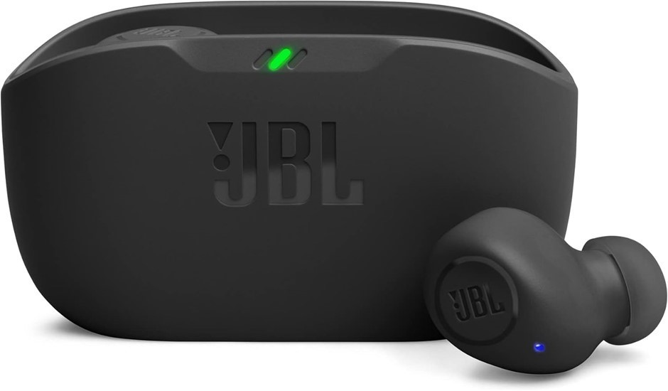 JBL Wave Bud True Wireless Stereo Earbuds, Black. NB: Minor Use.