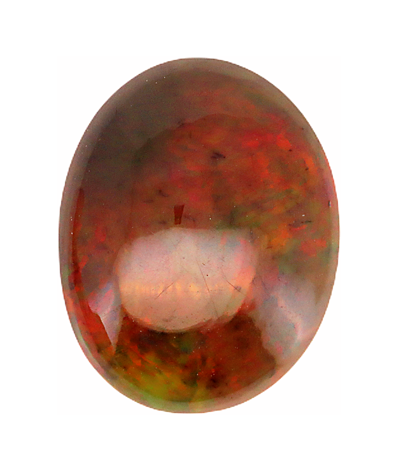 3.35 Carats Black - Color Play Opal