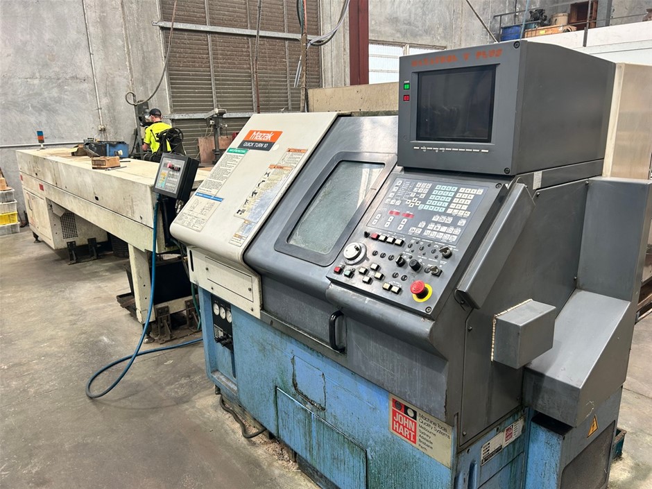 1993 Mazak QT15N with Bar Feeder