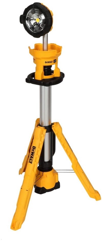 DWALT 20V MAX Cordless Tripod Light. Sin Only. Model DCL079B.