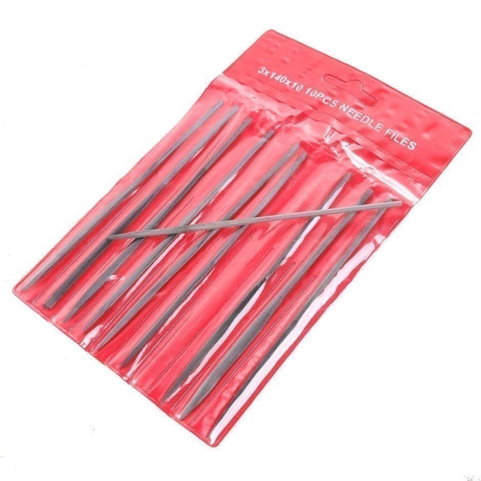 10 x VANGUARD 10pc Needle File Sets 3mm x 140mm.