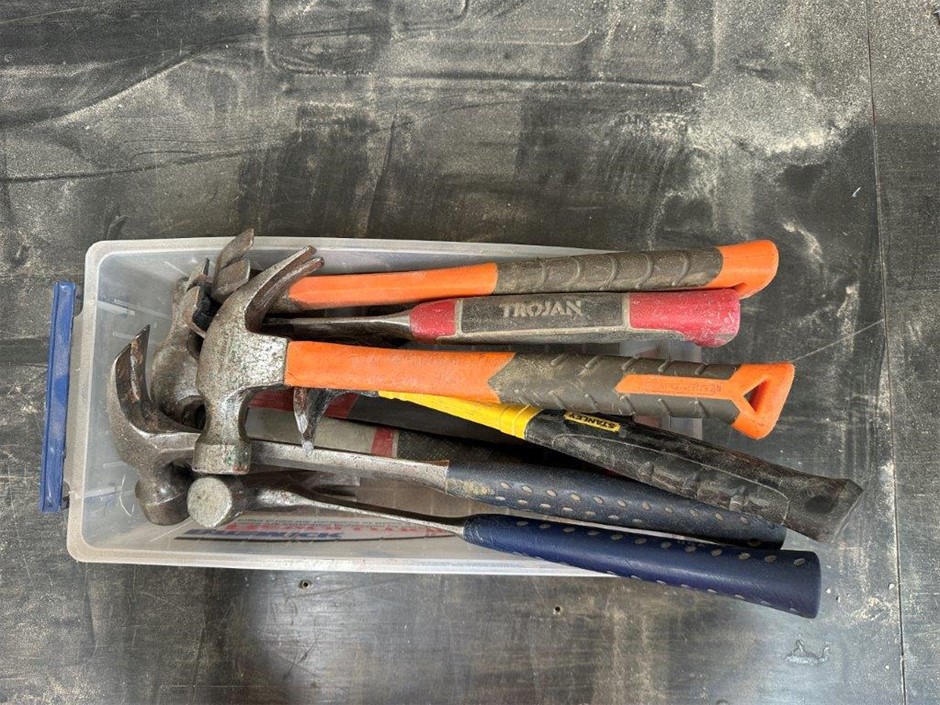 Box of Assorted Hammers Auction (0094-3030925) | Grays Australia