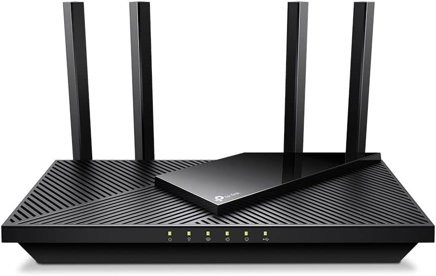 TP-LINK AX3000 Dual-Band Multi-Gigabit WiFi 6 Router, 2.5Gbps WAN/LAN Port,