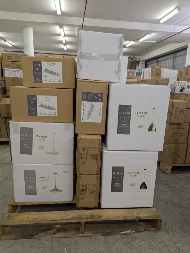 Pallet of Mixed Lighting - Pendants, LED Lighting and more Auction ...