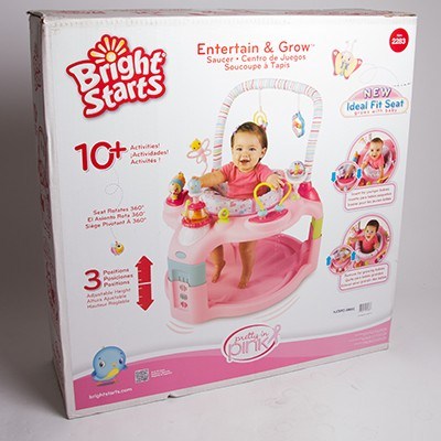 Bright starts best sale saucer pink