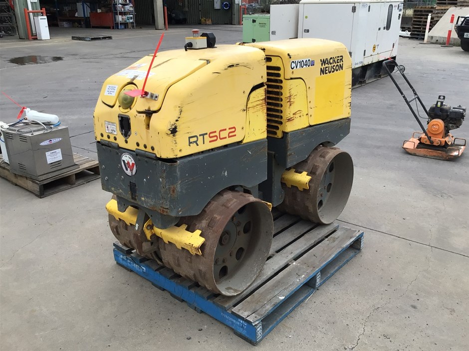 WACKER NEUSON RTSC2 Pad Foot Roller Auction (0010-3031176) | Grays ...