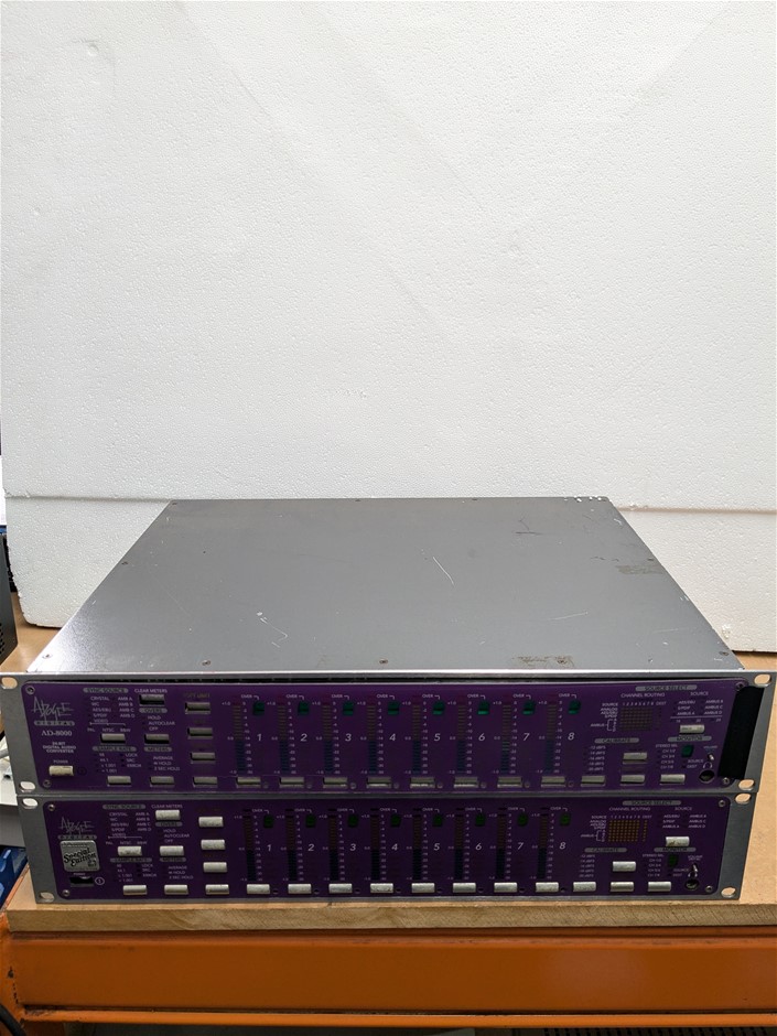 BEHRINGER ADA8000 Audiophile 8 Channel A D and D A Converter User Manual