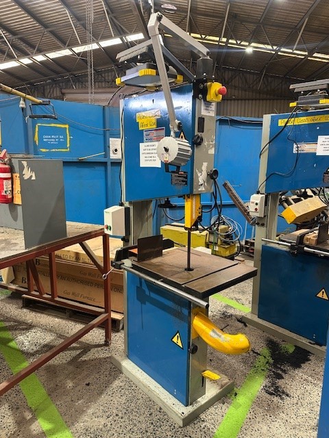 Bandsaws, Hoists, Portable Buildings and Workshop Equipment