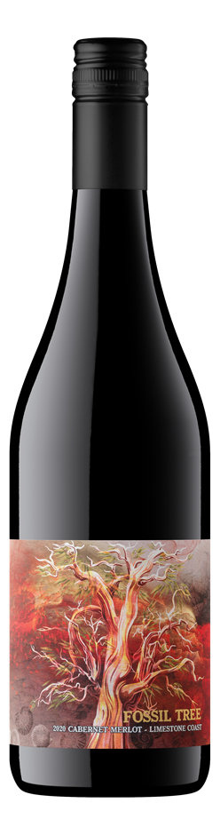 Fossil Tree Cabernet Merlot 2020 (12x 750mL) Limestone Coast, SA