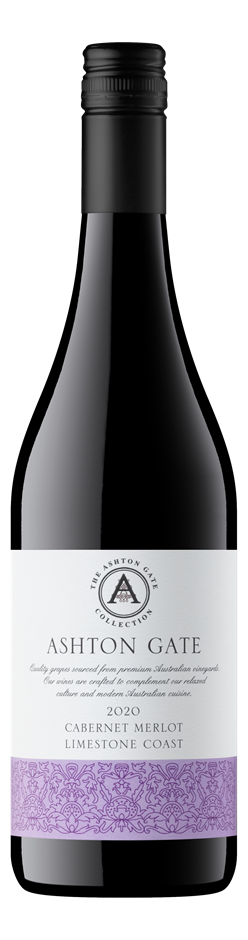 Ashton Gate Cabernet Merlot 2020 (12x 750mL) Limestone Coast