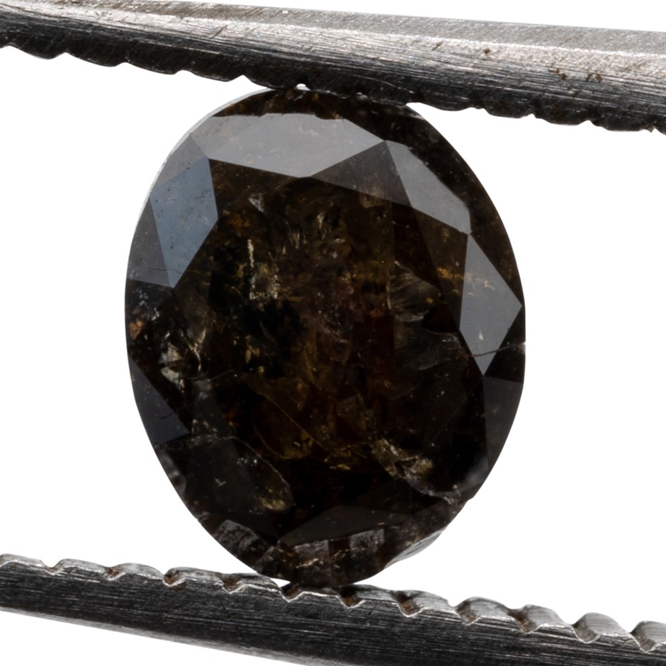 0.44ct Genuine Untreated Champagne Diamond