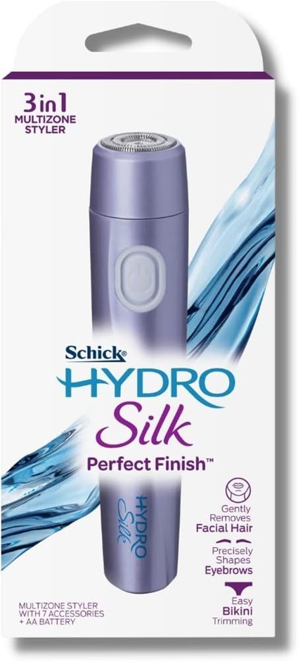 SCHICK Hydro Silk Facial Trimmer, Eyebrow Shaper.