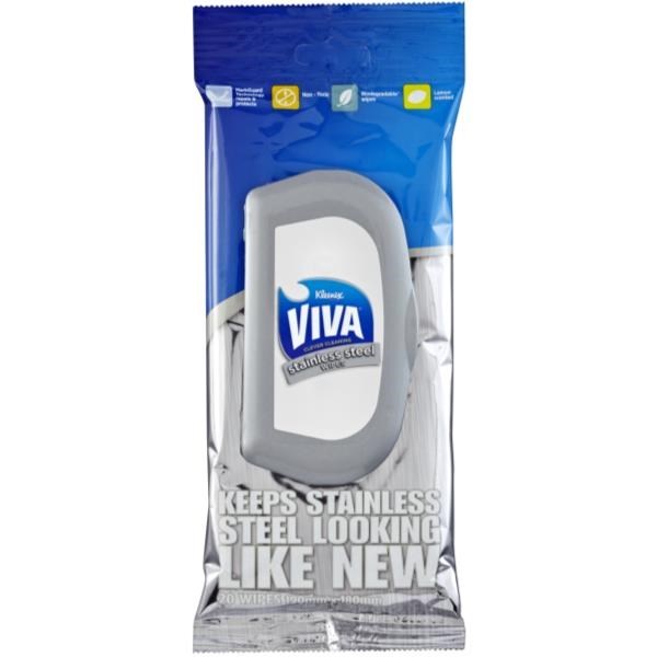 10 x Kleenex Viva PK20 Stainless Steel W