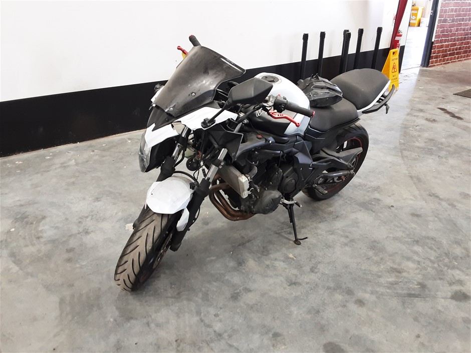 2012 Kawasaki Ninja 650R Motorcycle (WOVR-INSPECTED)