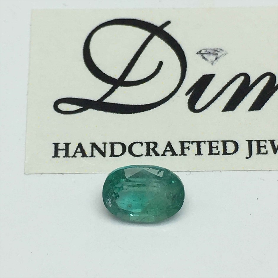 One Stone Emerald Oval 1.50ct
