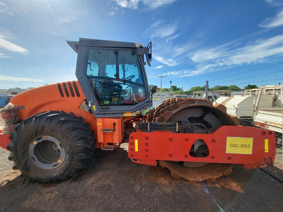 HAMM 14T Pad Foot Roller Auction (0001-8019690) | Grays Australia