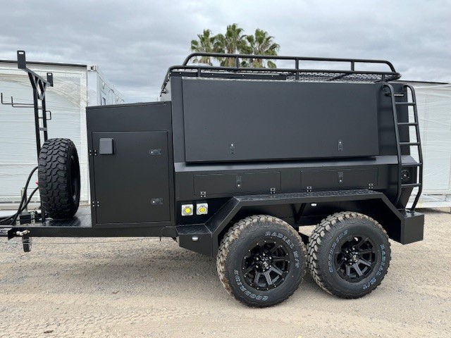 Tradie Trailer 4X4 2025 Heavy Duty Off Road - Black (Unused)