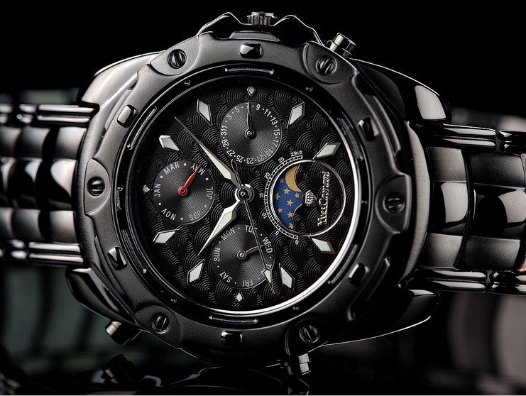 Yves Camani Gents Platon Black Moon Phas