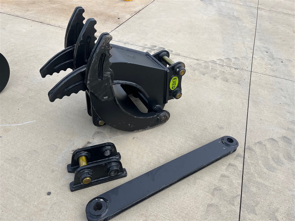 Manual Grab to suit 1-3T Excavator (Unused)